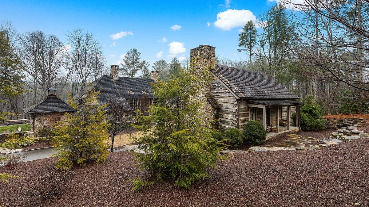 rustic house exterior