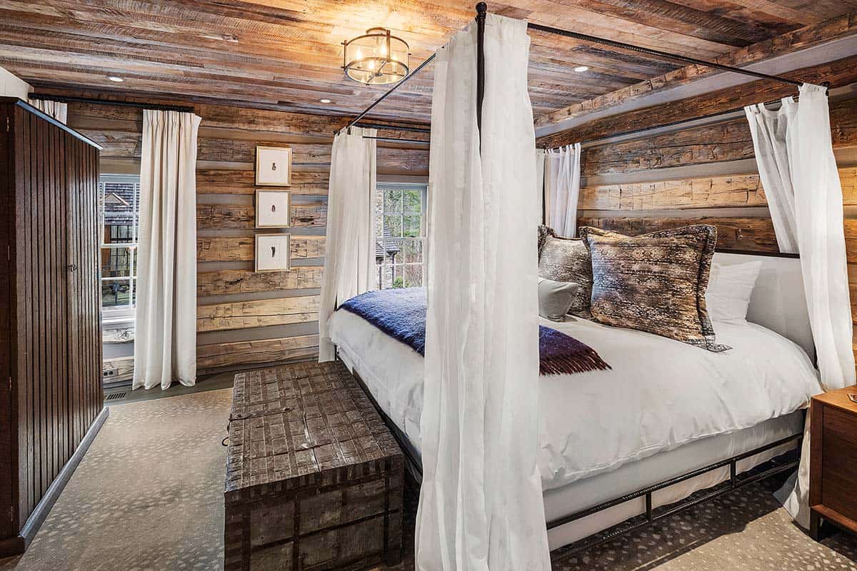 modern rustic bedroom