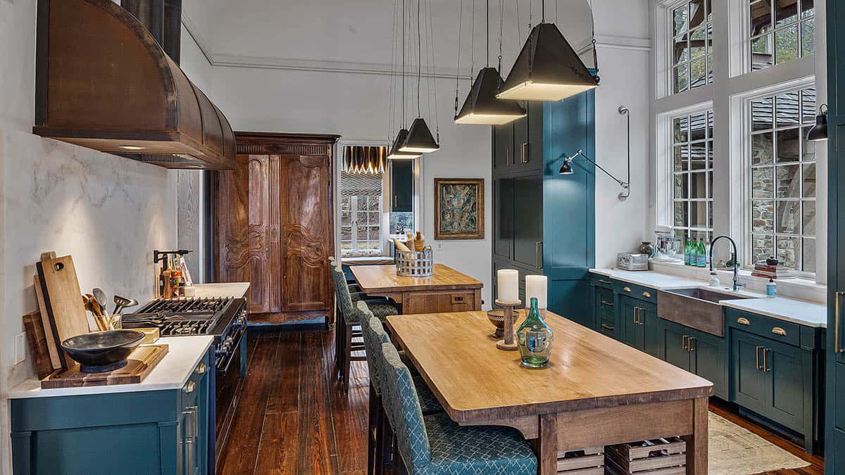 modern rustic kitchen