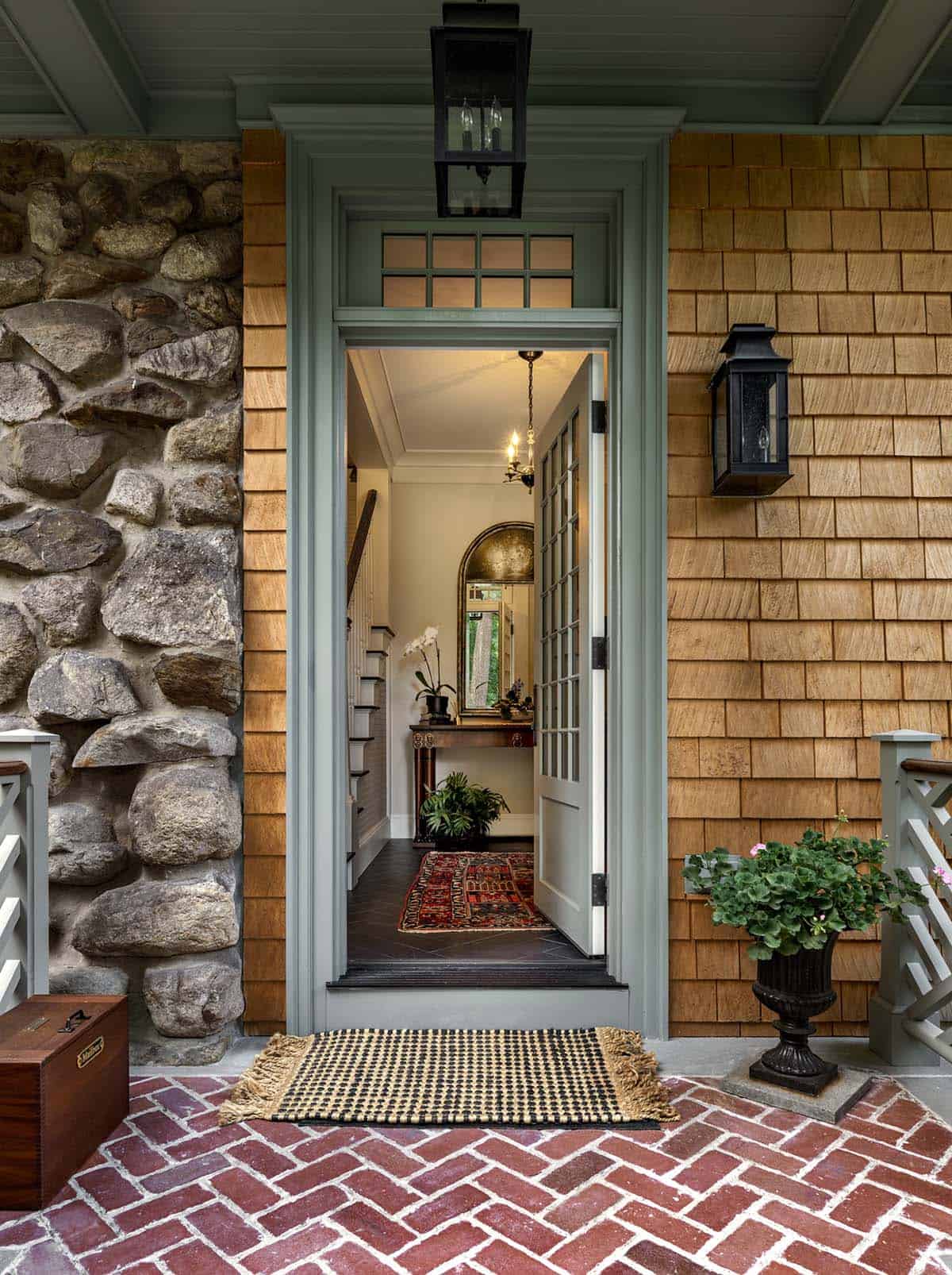 carriage house exterior entry
