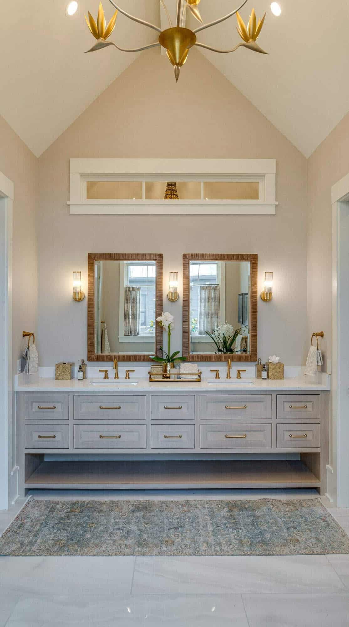 coastal style bathroom vanity