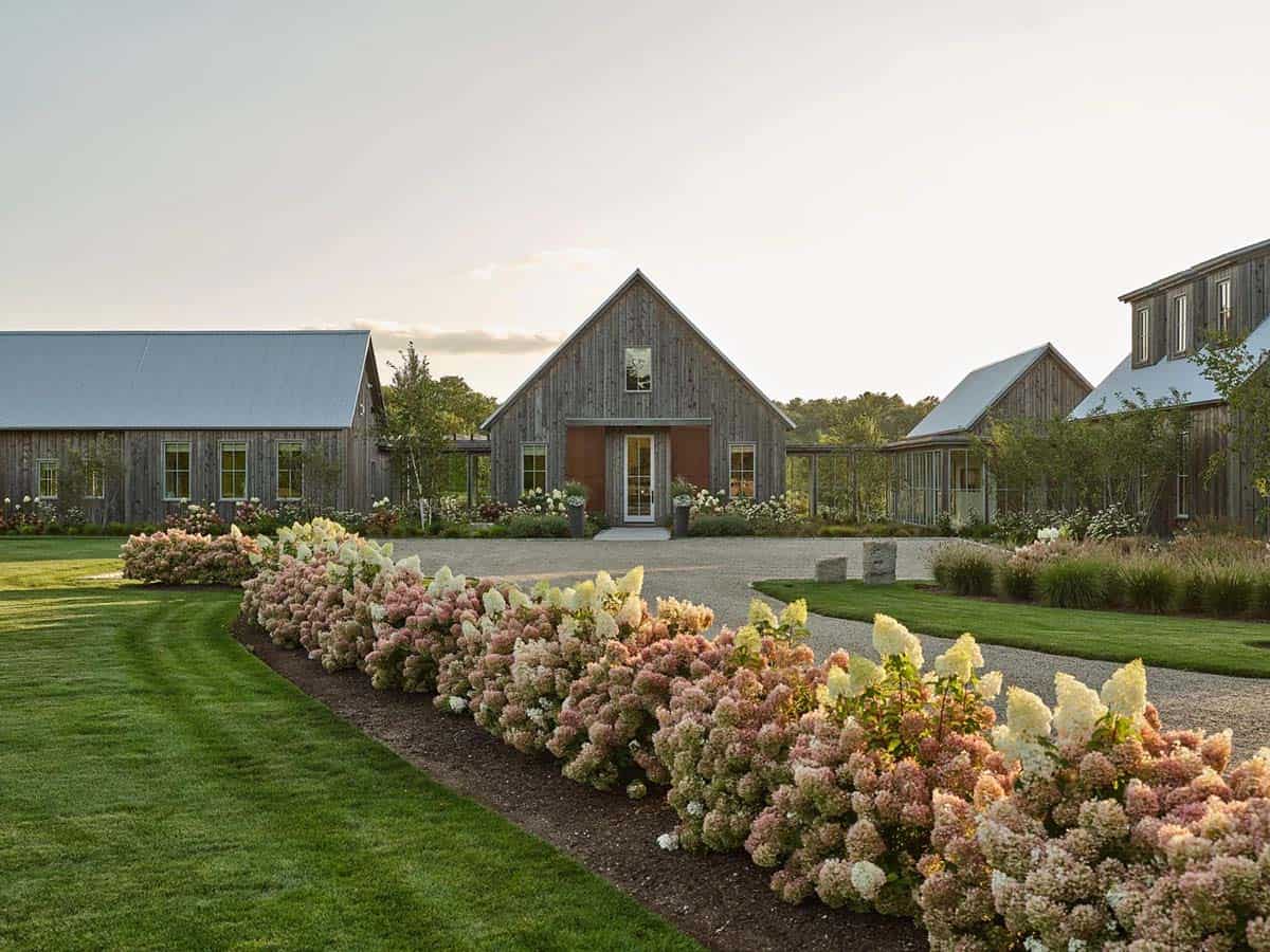 contemporary farmhouse exterior