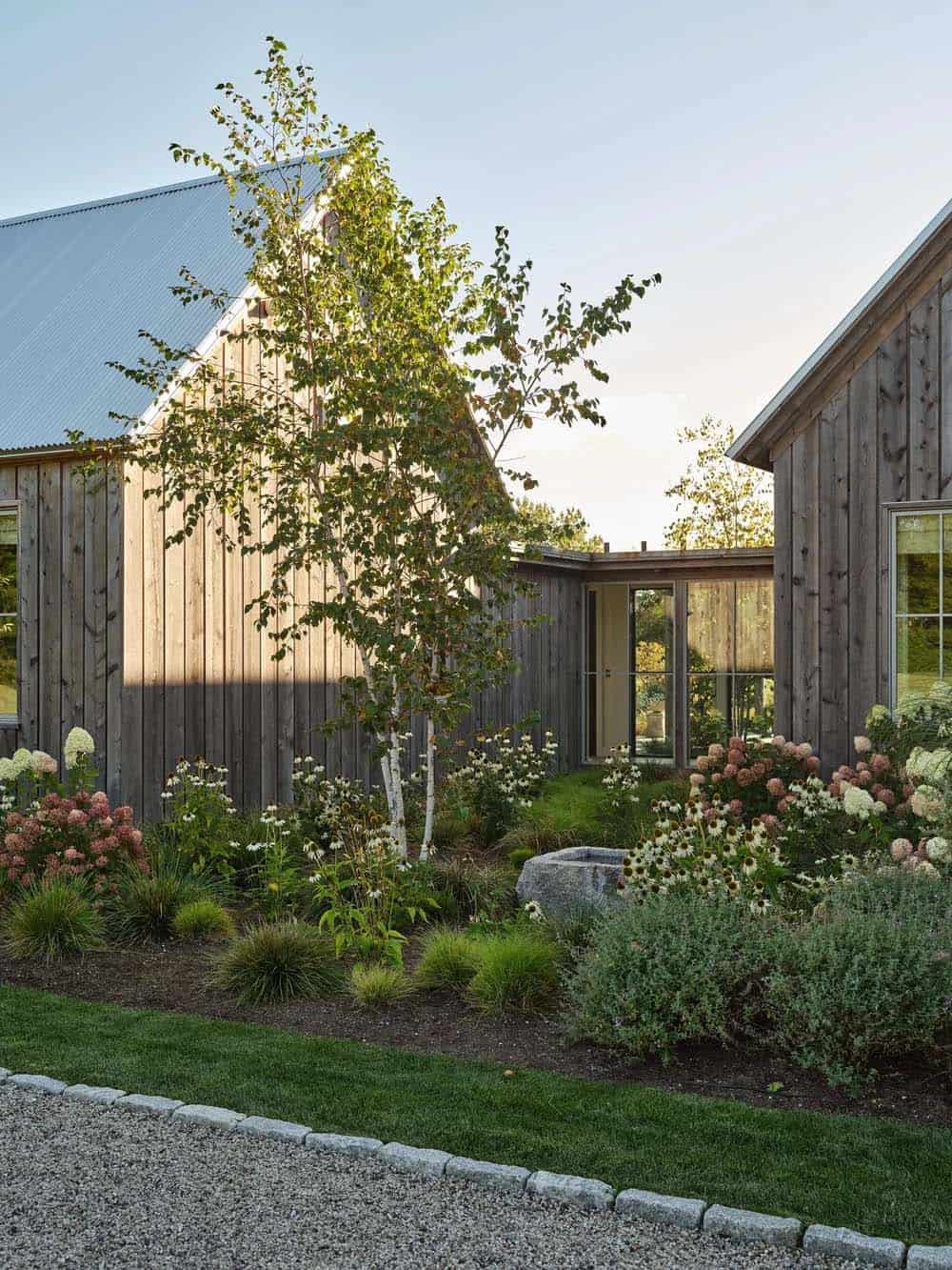 contemporary farmhouse exterior