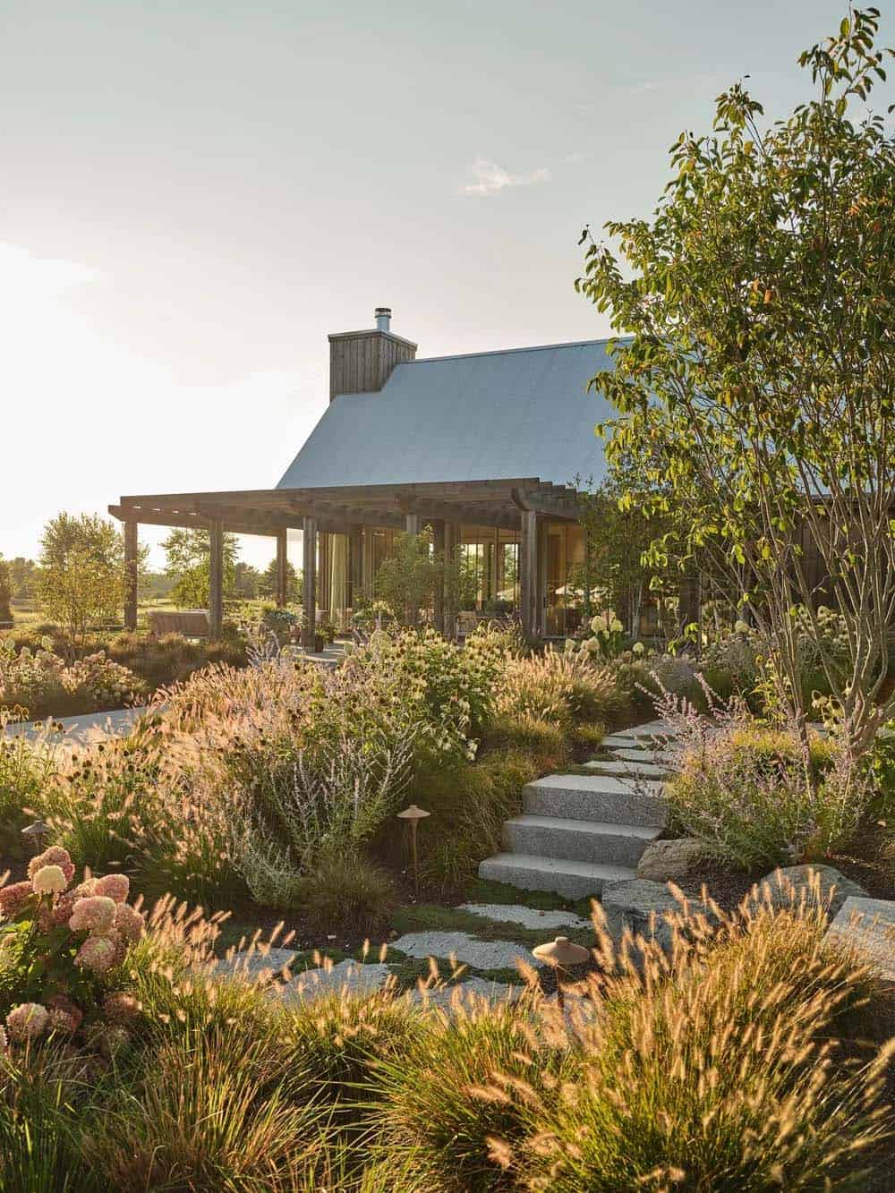 contemporary farmhouse exterior