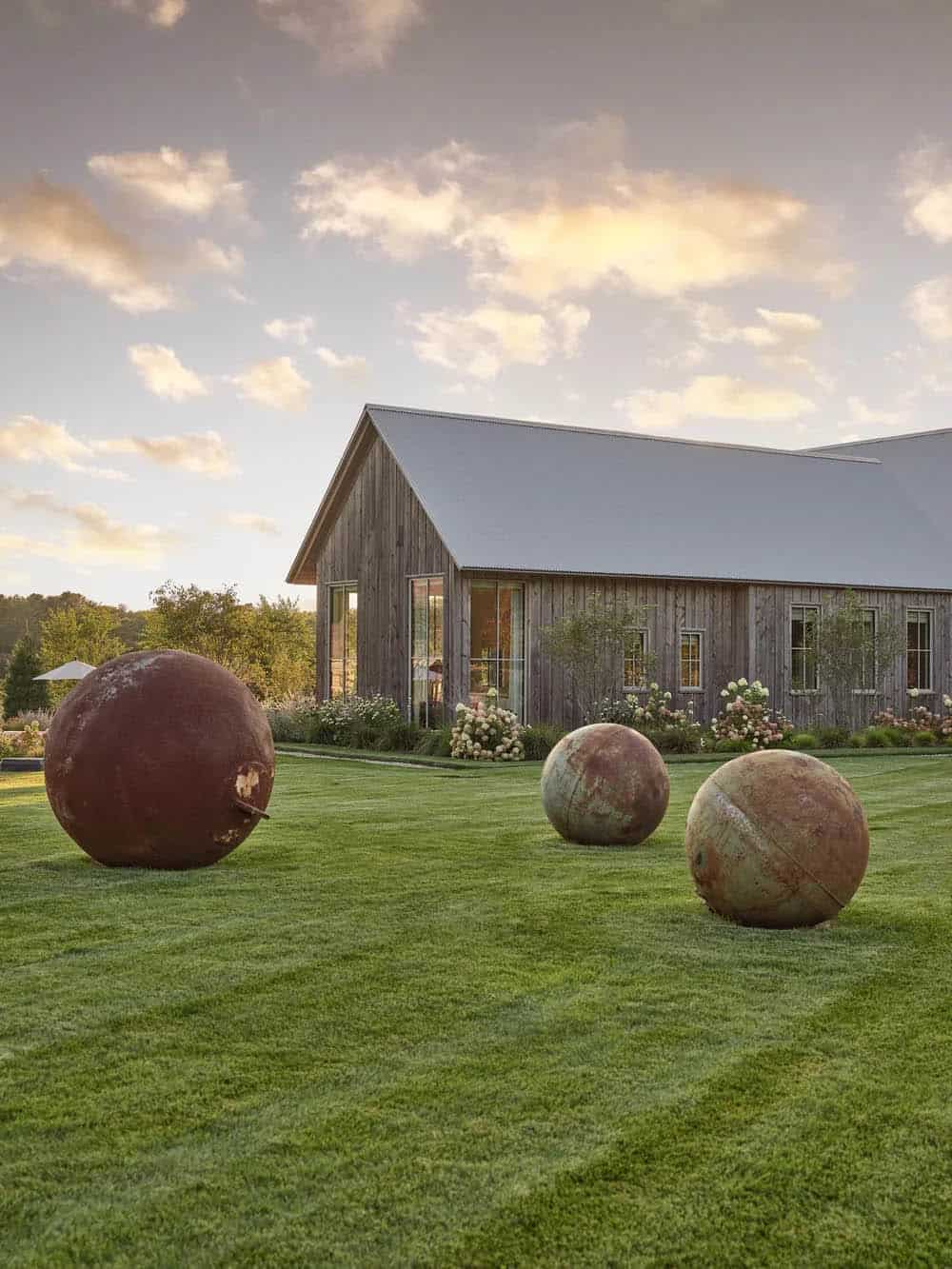 contemporary farmhouse exterior