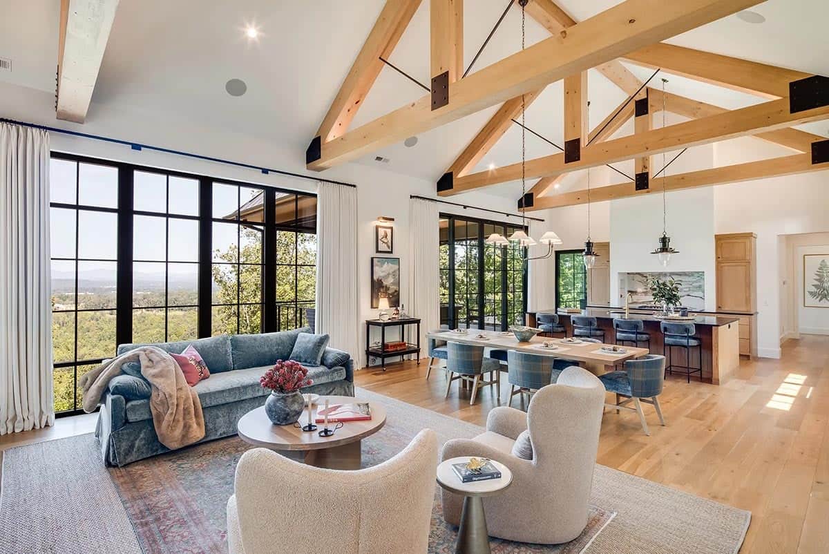 contemporary great room