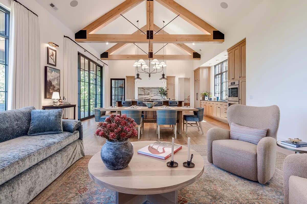 contemporary great room