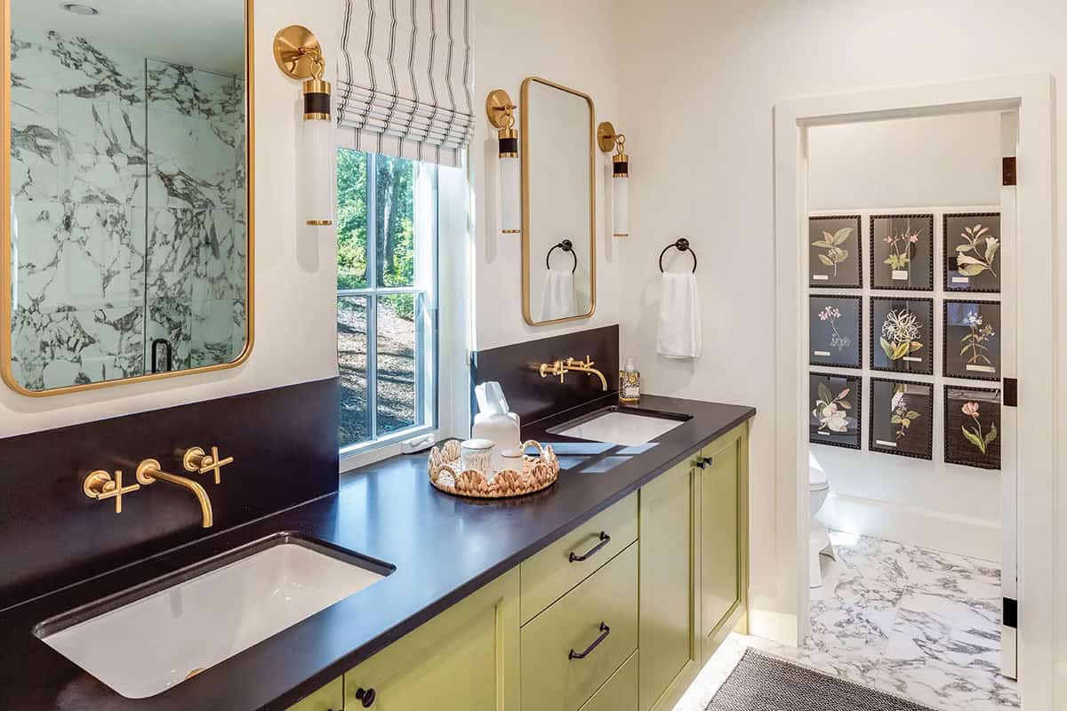 contemporary bathroom vanity