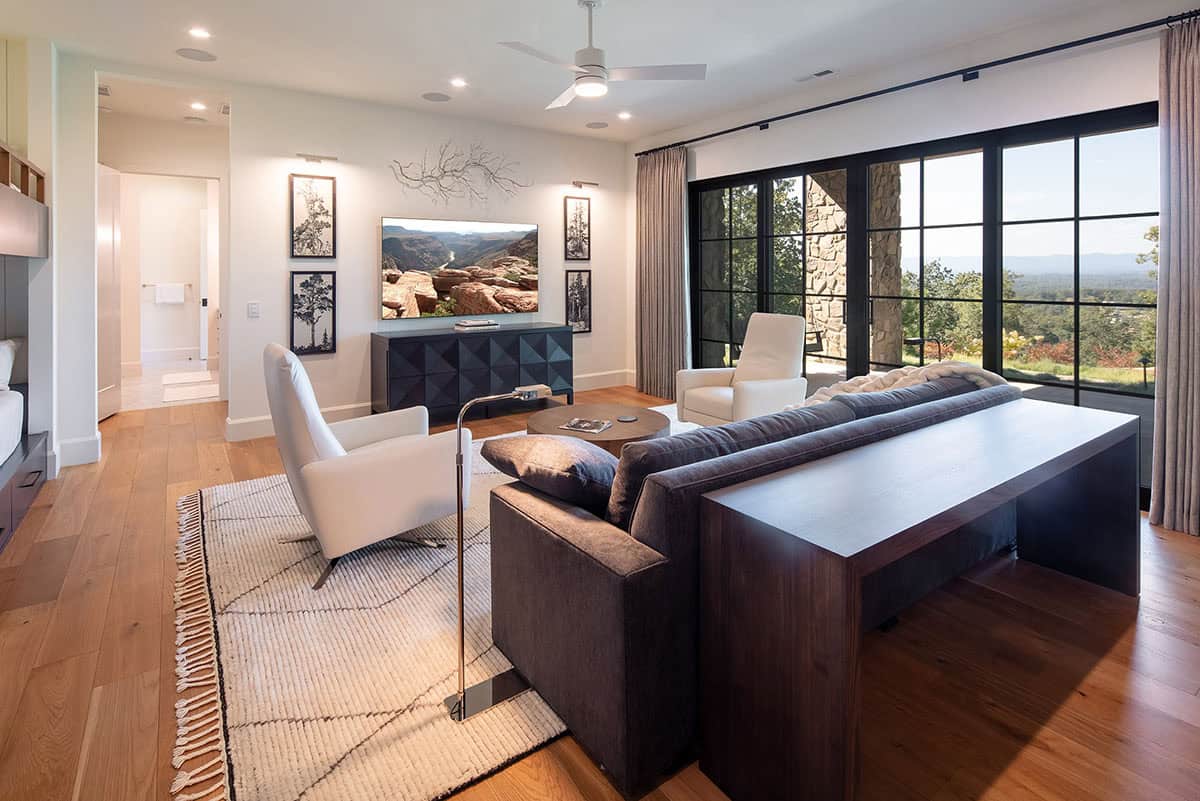 contemporary family room