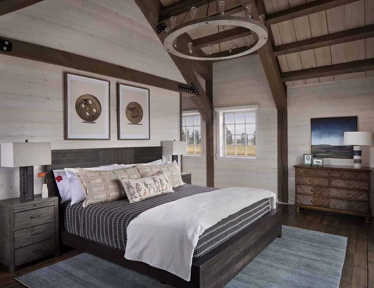 barn style bedroom