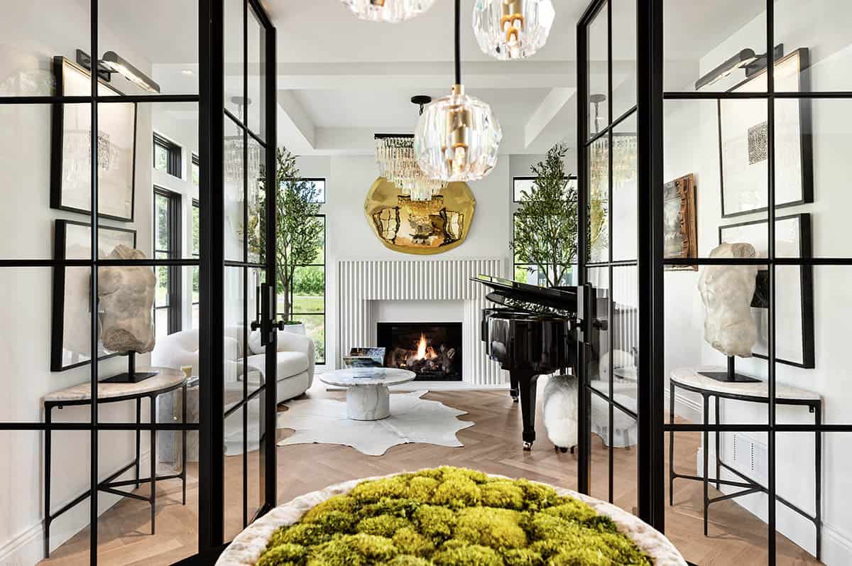 contemporary home entry