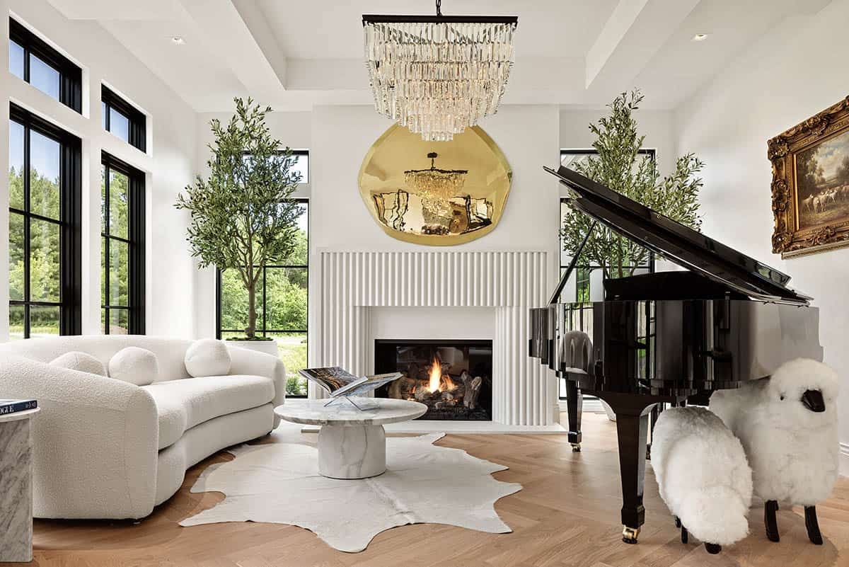 contemporary living room