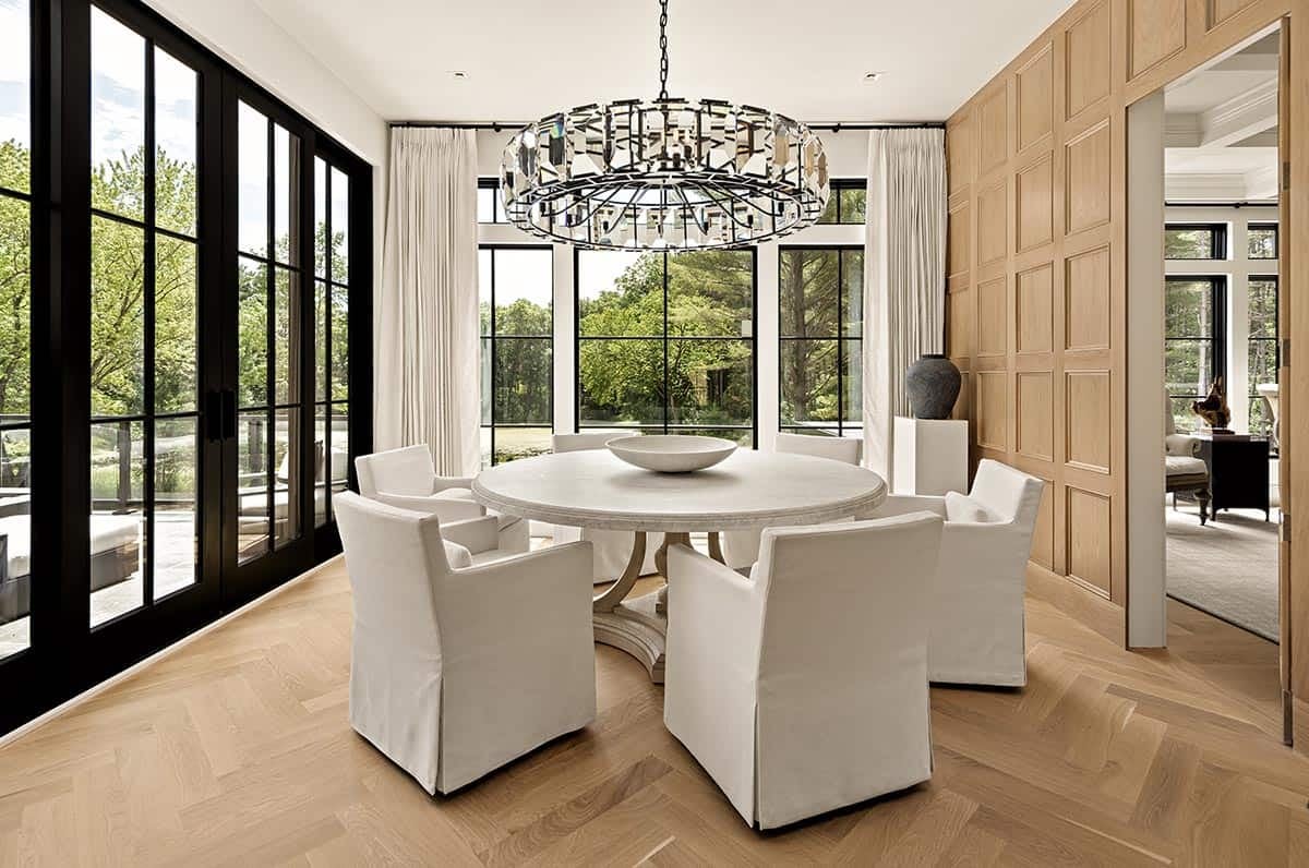 contemporary dining room 