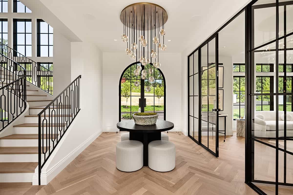 contemporary home entry