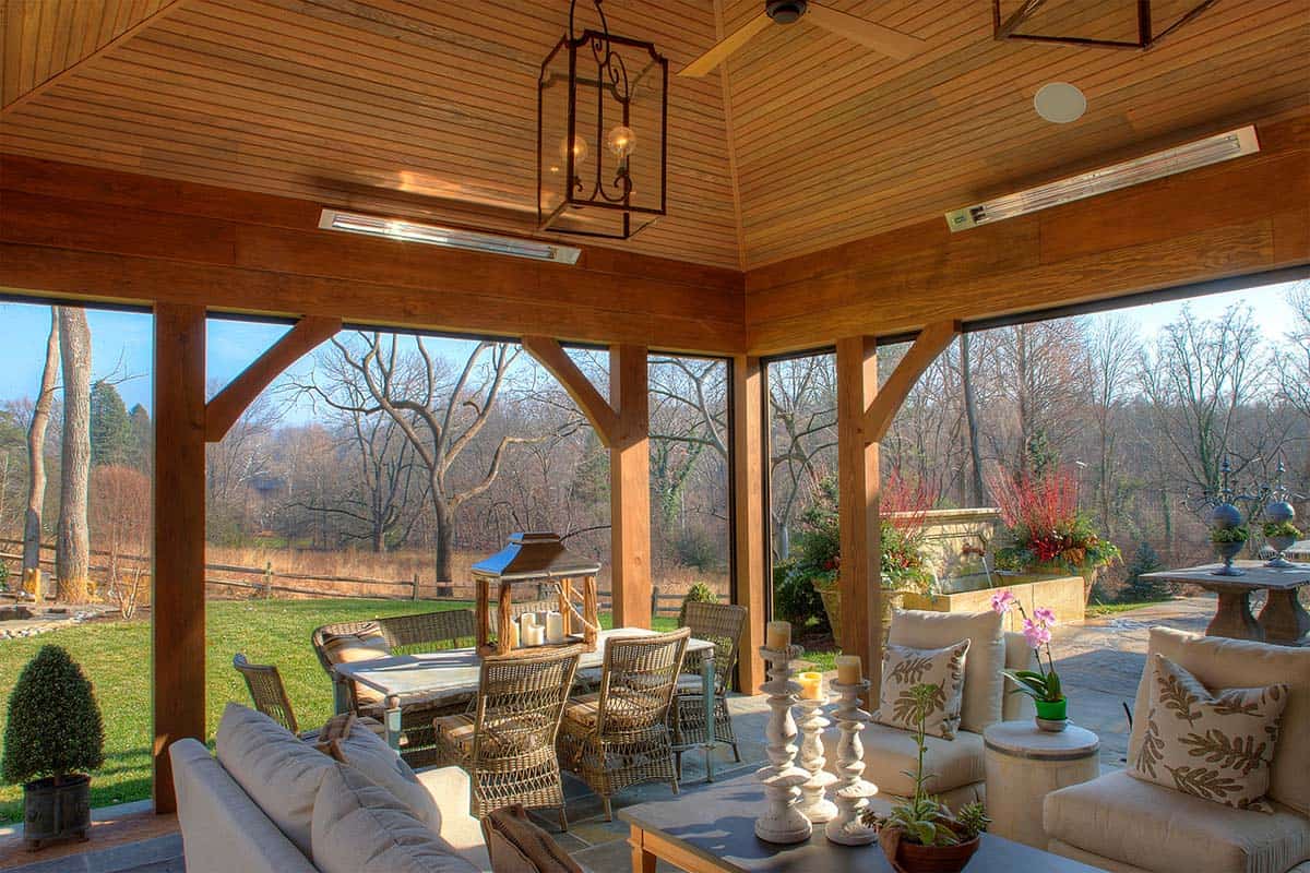 French Country Cottage Patio