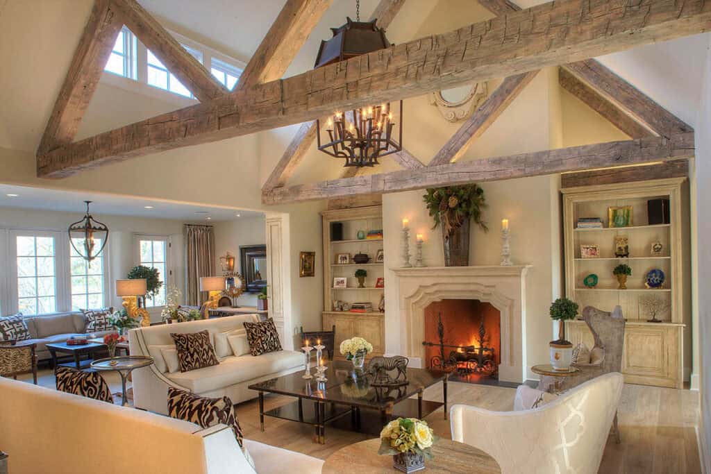 Tour this charming French country cottage in the Pennsylvania countryside