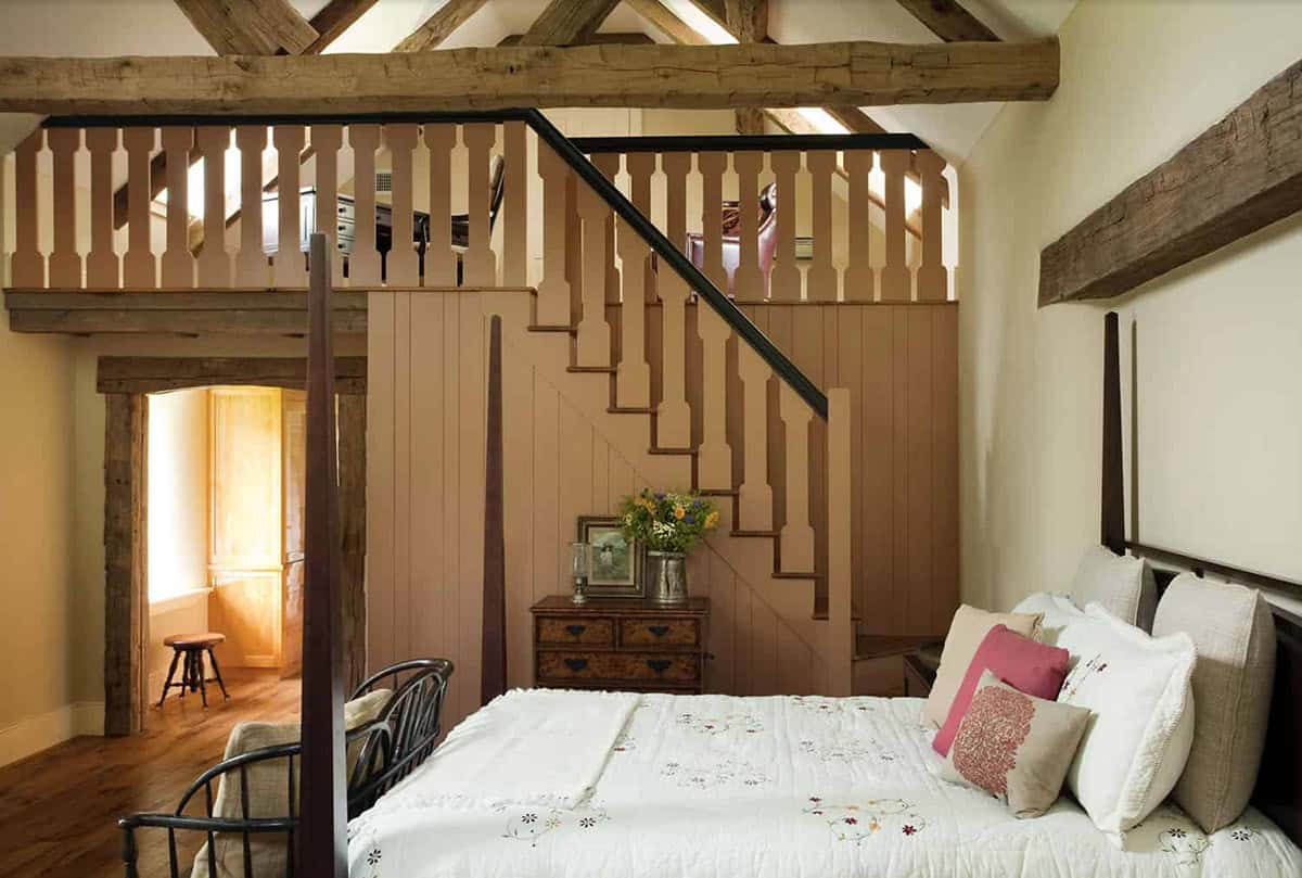 farmhouse style bedroom