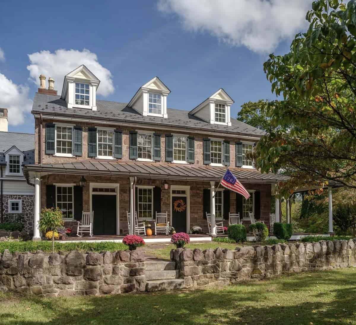 stone house exterior
