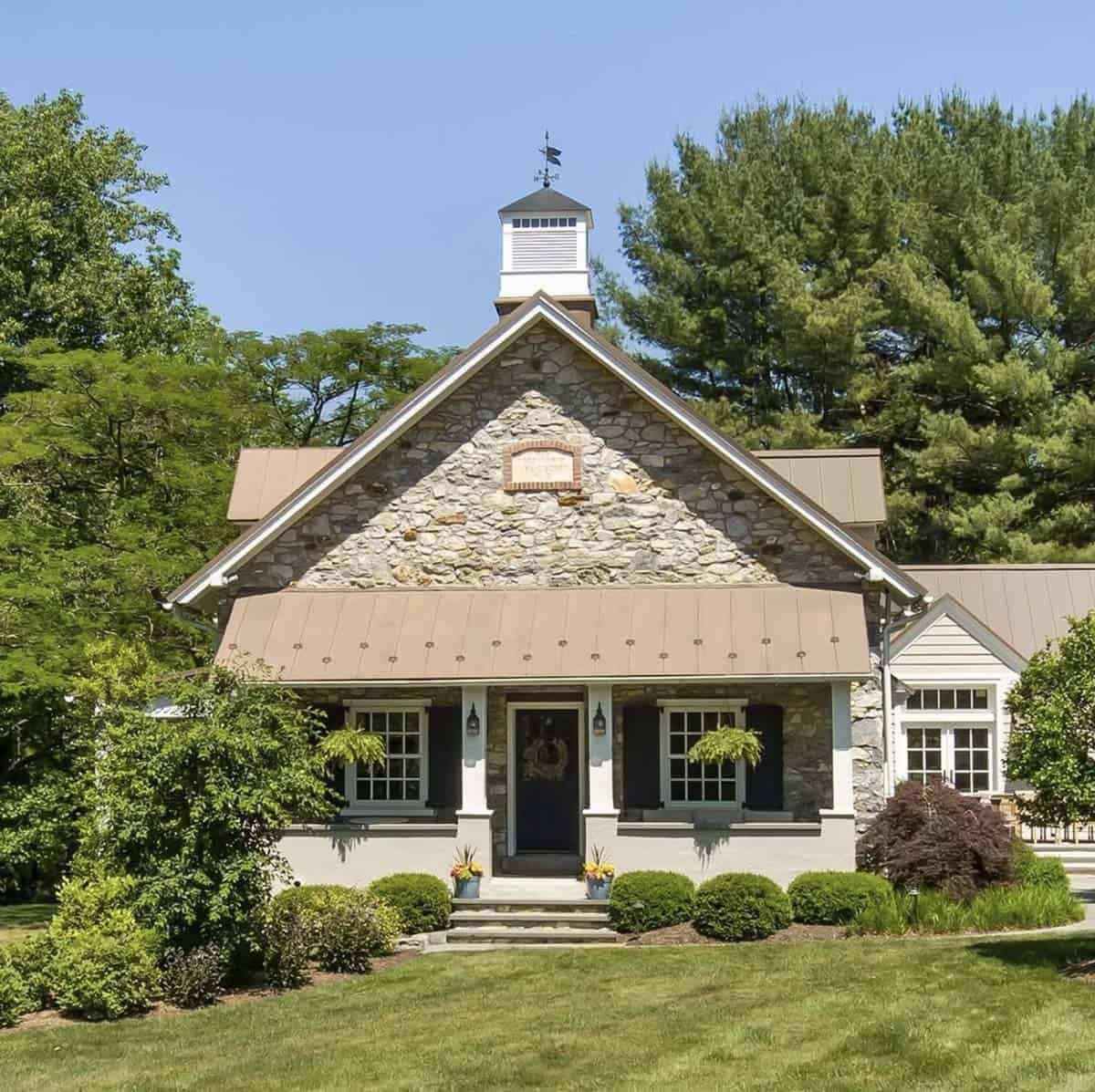 stone house exterior