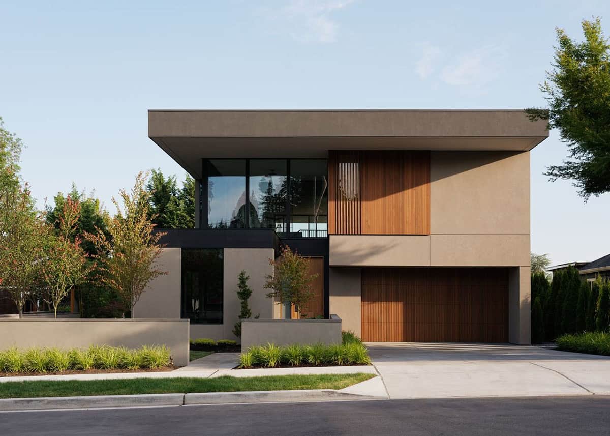 modern home exterior