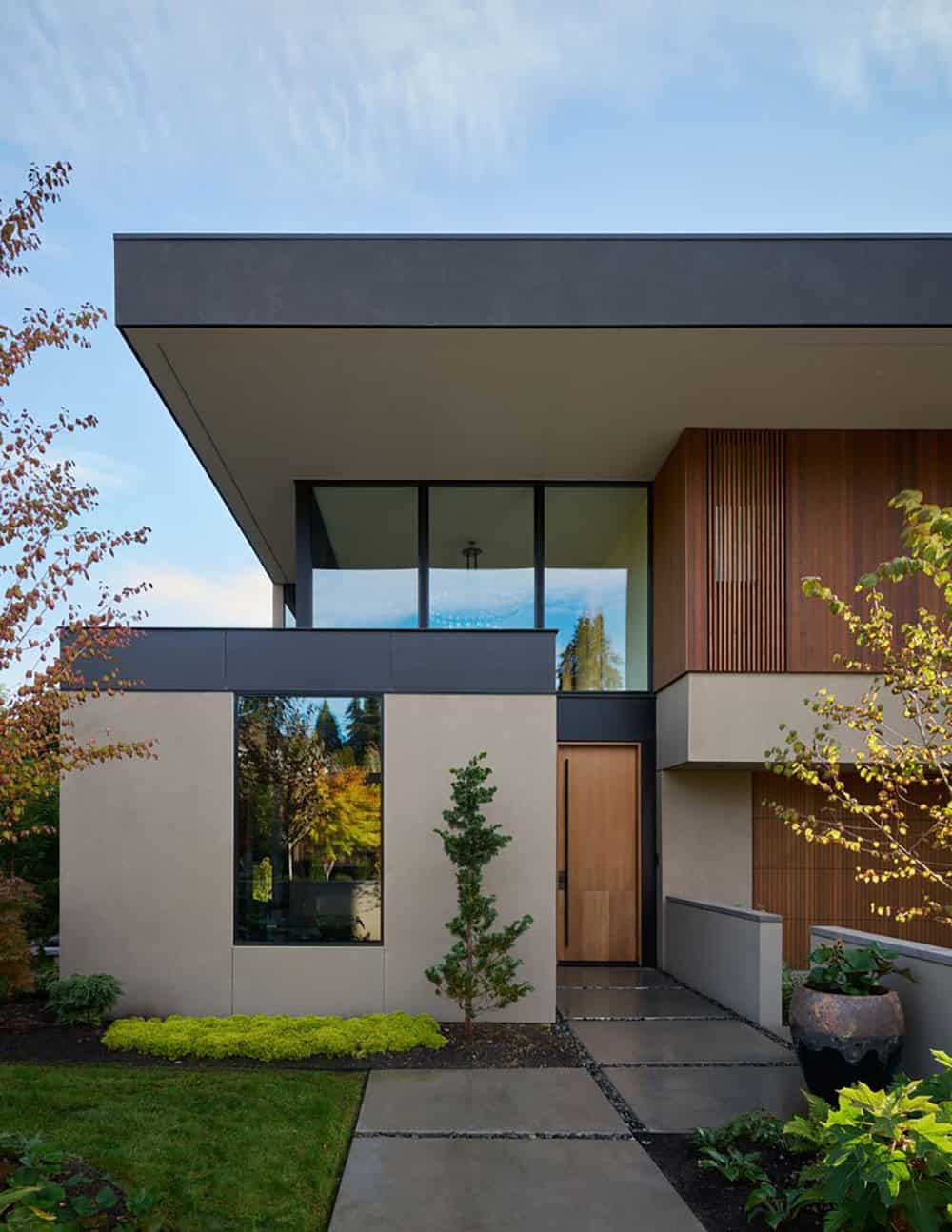 modern home exterior