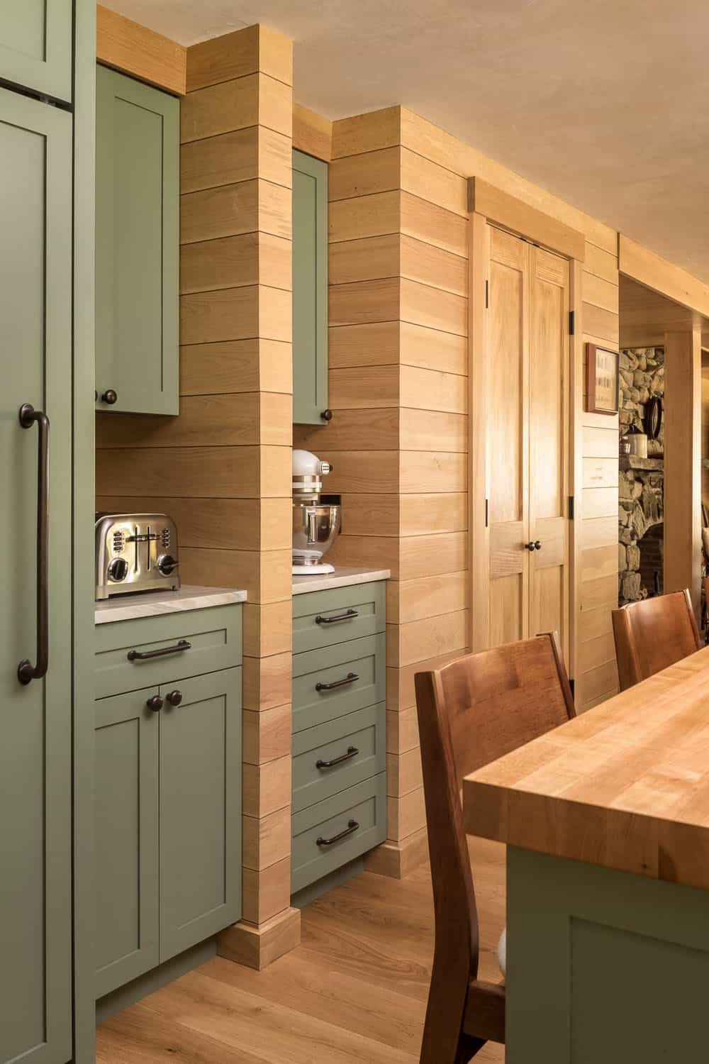 rustic modern kitchen