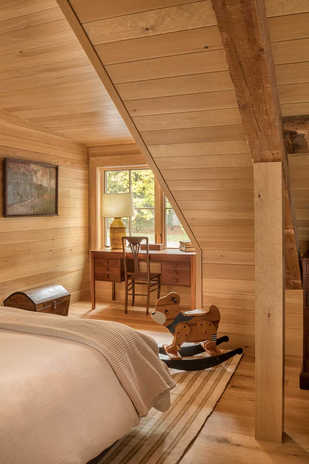 rustic modern bedroom