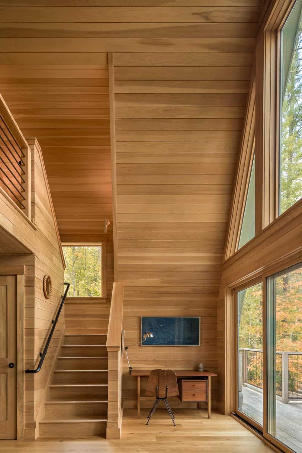 rustic modern staircase