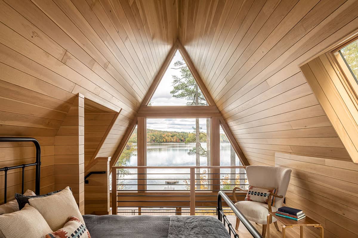 rustic modern bedroom