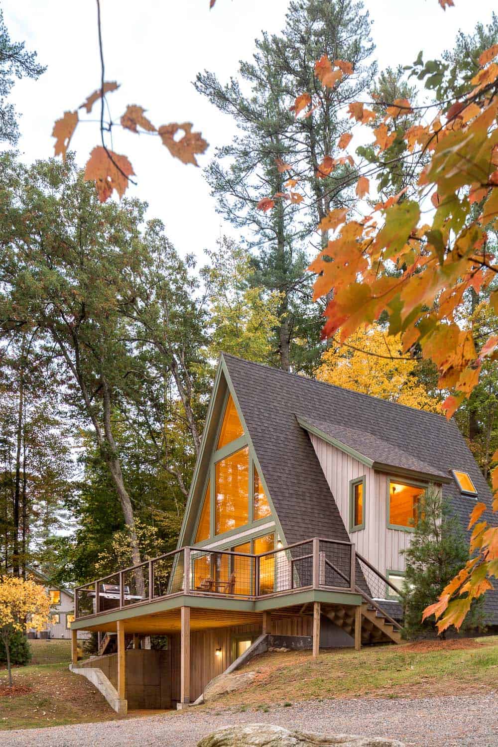 a-frame exterior