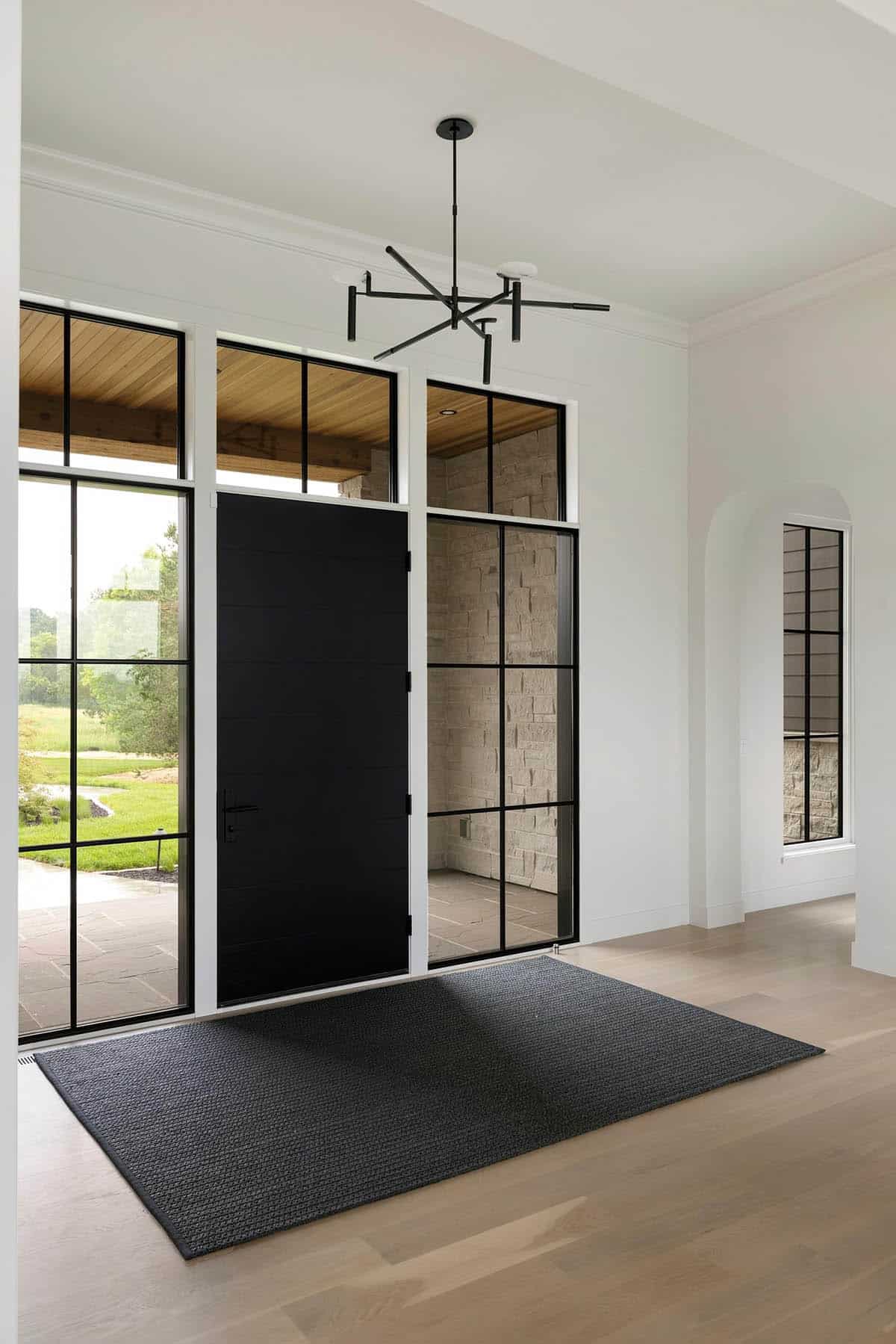 rambler style house entry