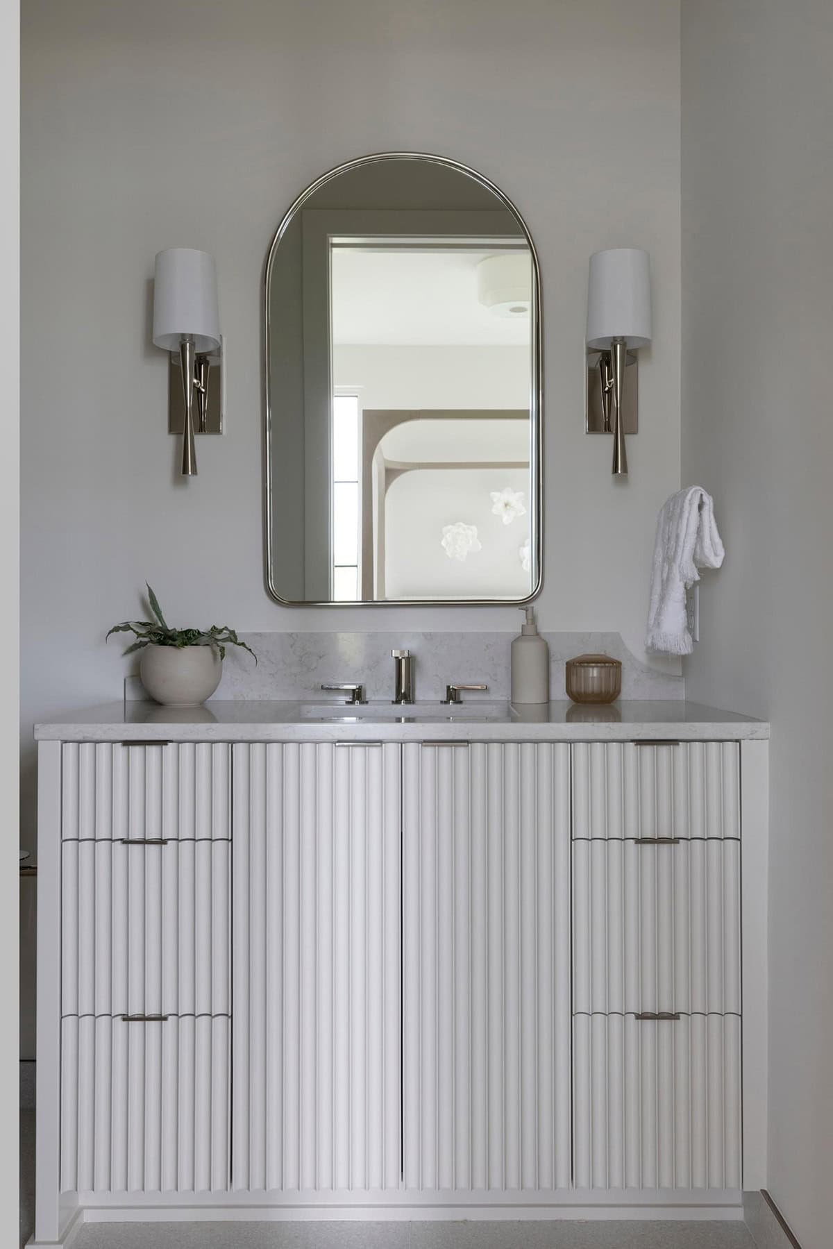 contemporary bathroom vanity