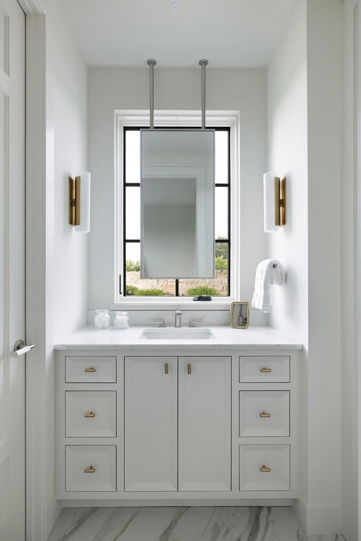 contemporary bathroom vanity