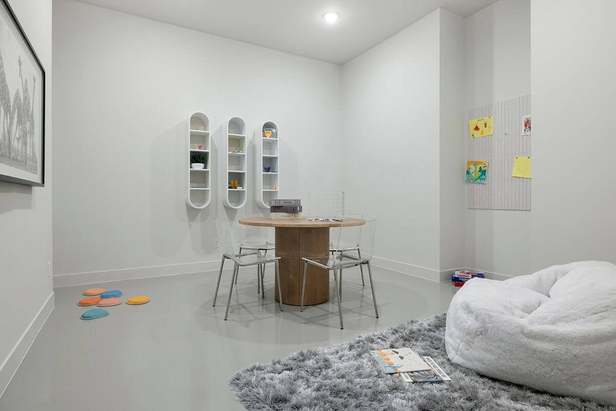 contemporary kids playroom