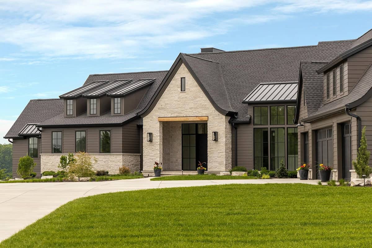 rambler style house exterior