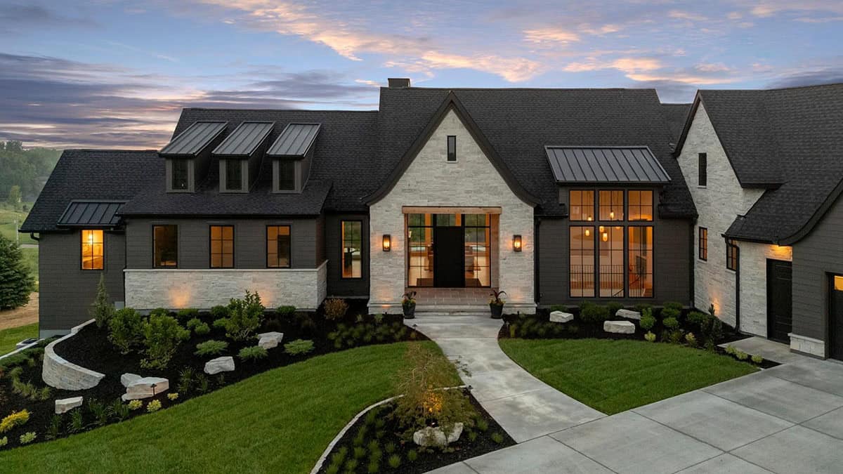 rambler style house exterior