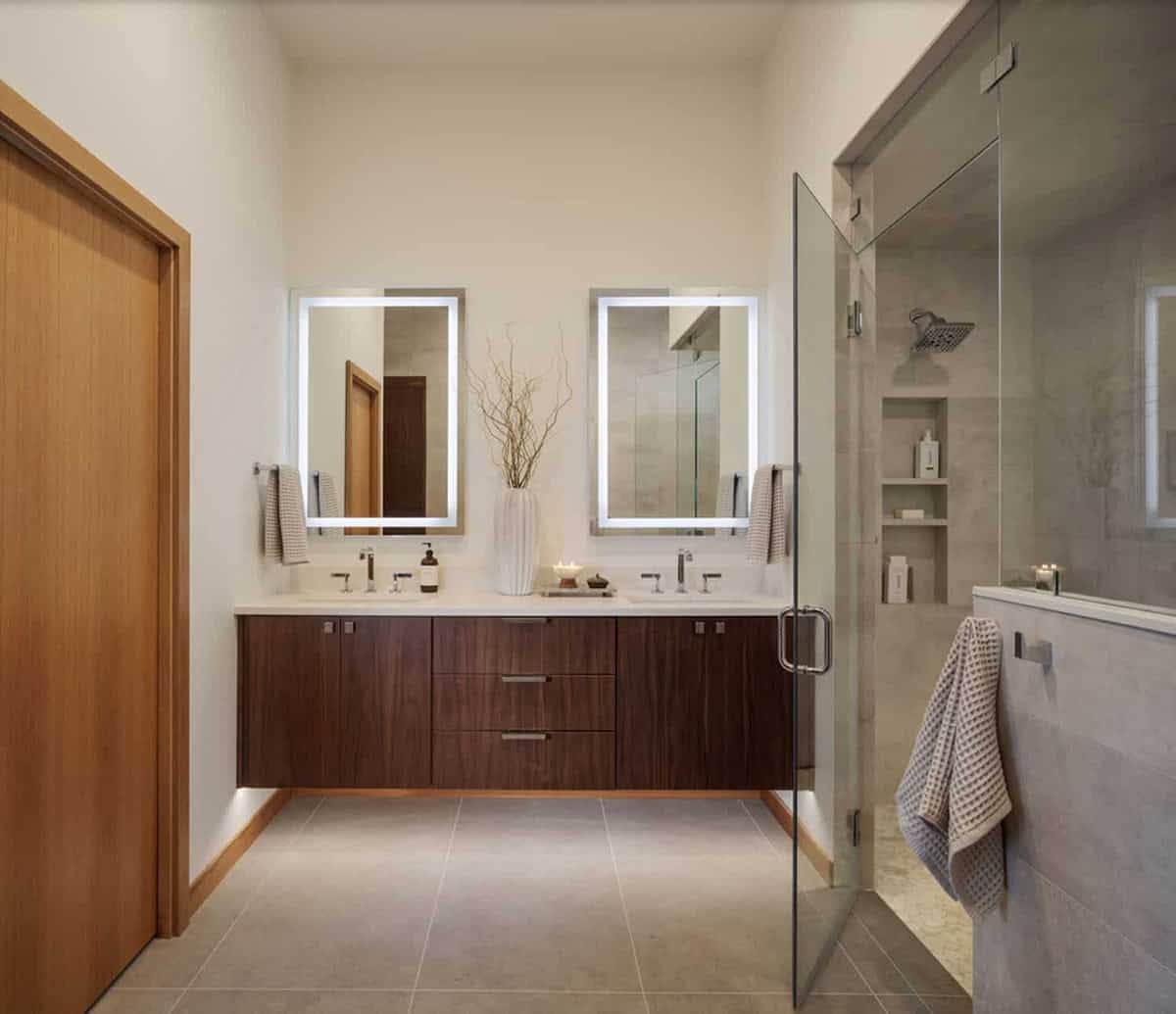 midcentury modern bathroom