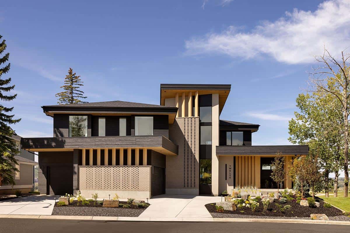 minimalistic japanese inspired home exterior