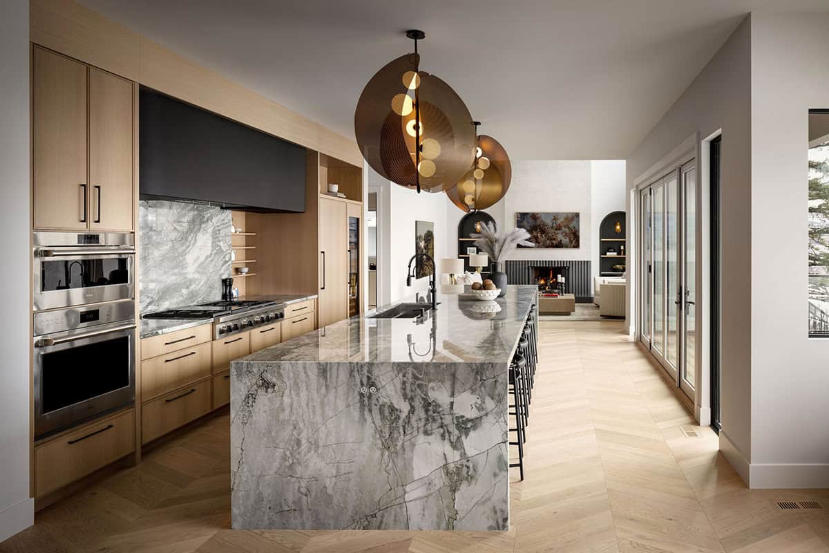 minimalistic japanese inspired kitchen