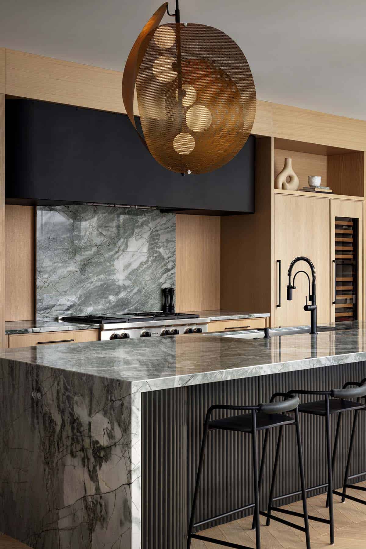 minimalistic japanese inspired kitchen