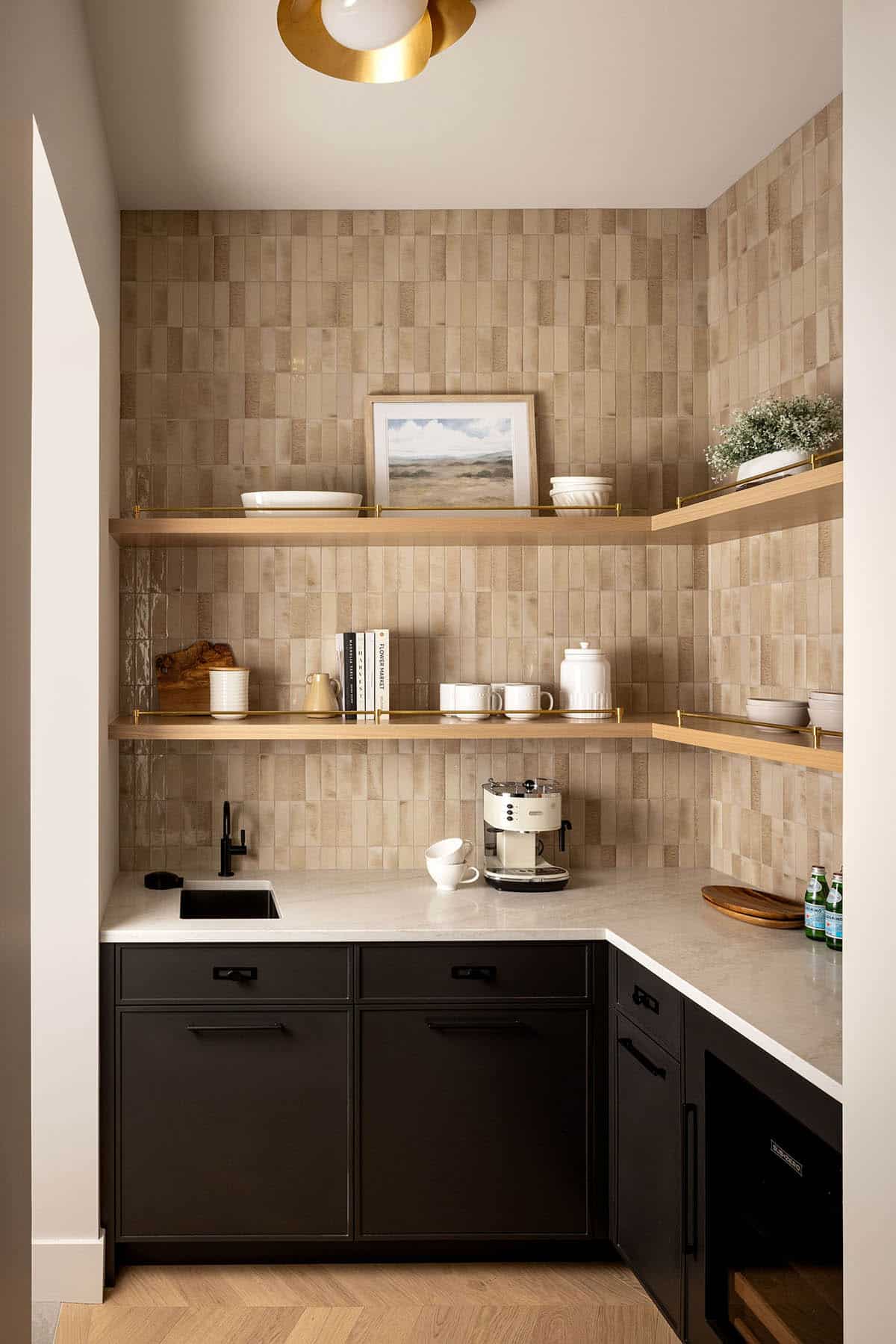 minimalistic japanese inspired pantry