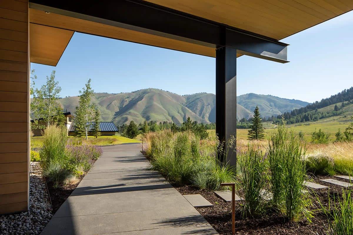 modern home exterior