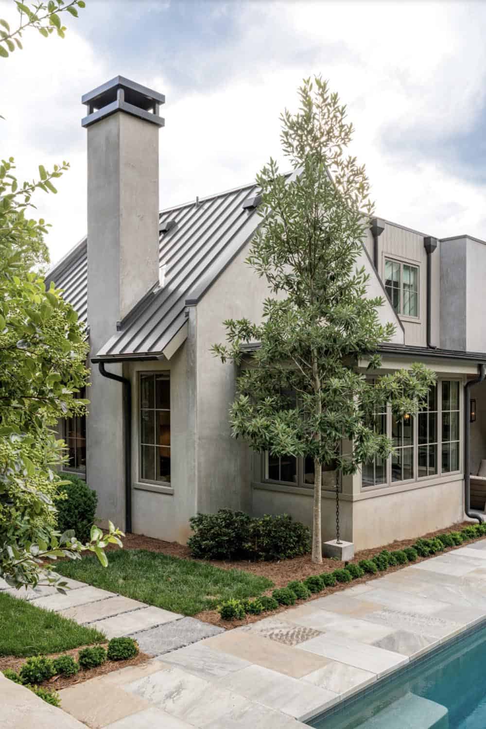 modern home exterior