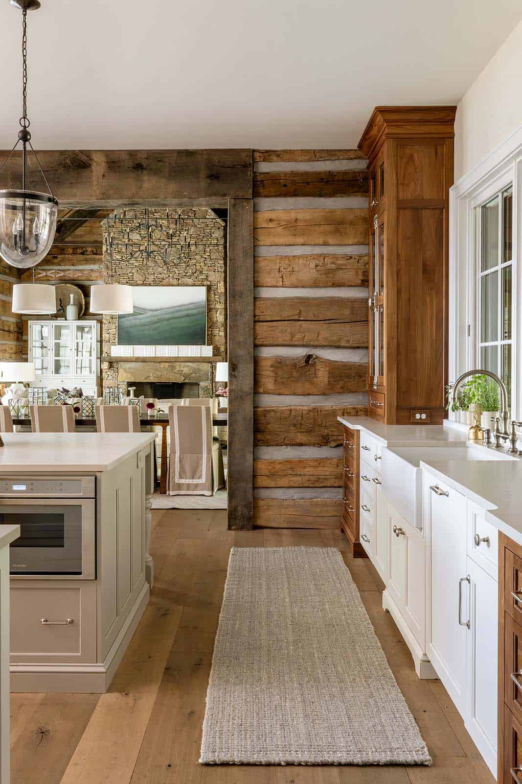 modern rustic kitchen