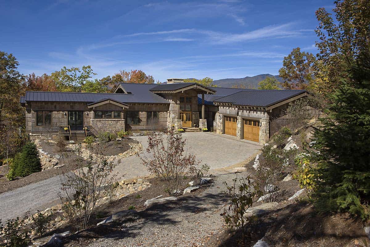 modern rustic home exterior