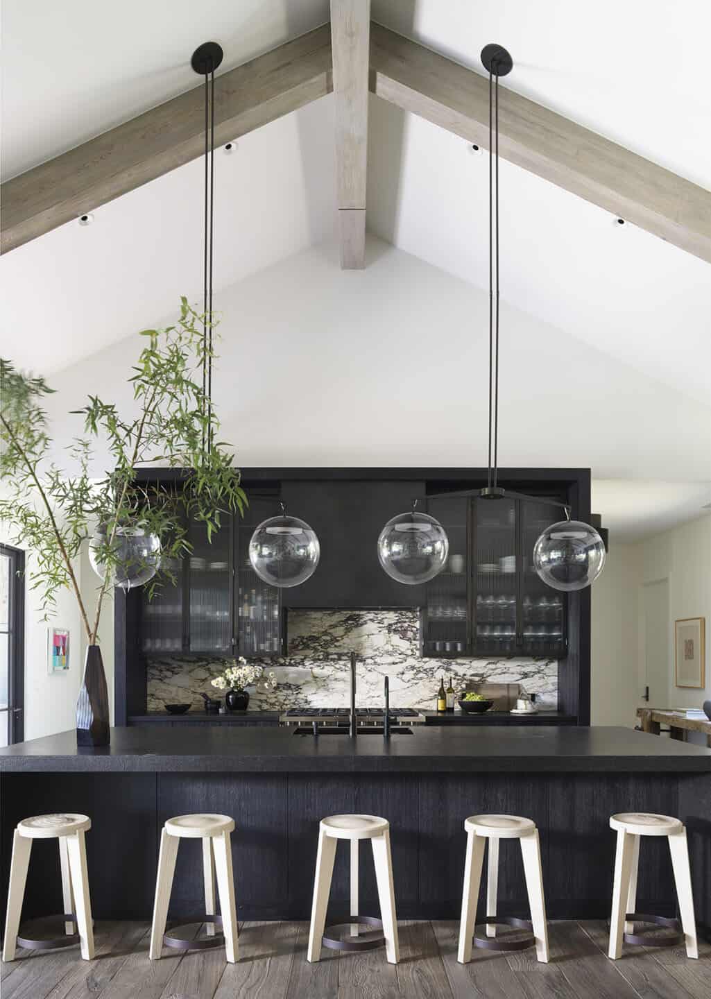 modern farmhouse style kitchen