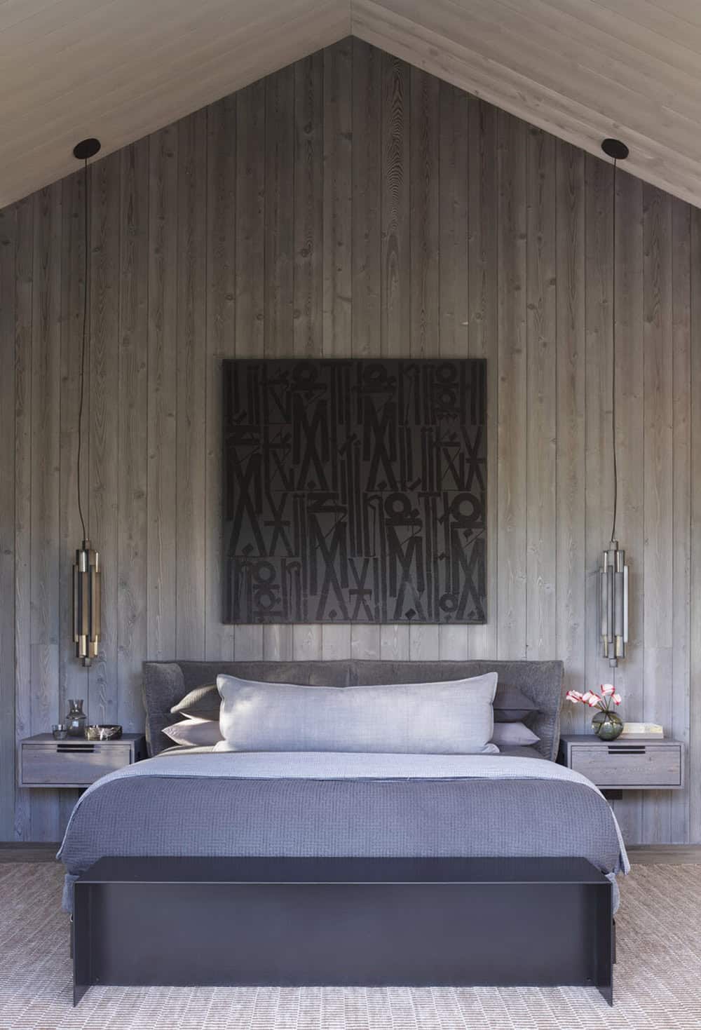 modern farmhouse style bedroom