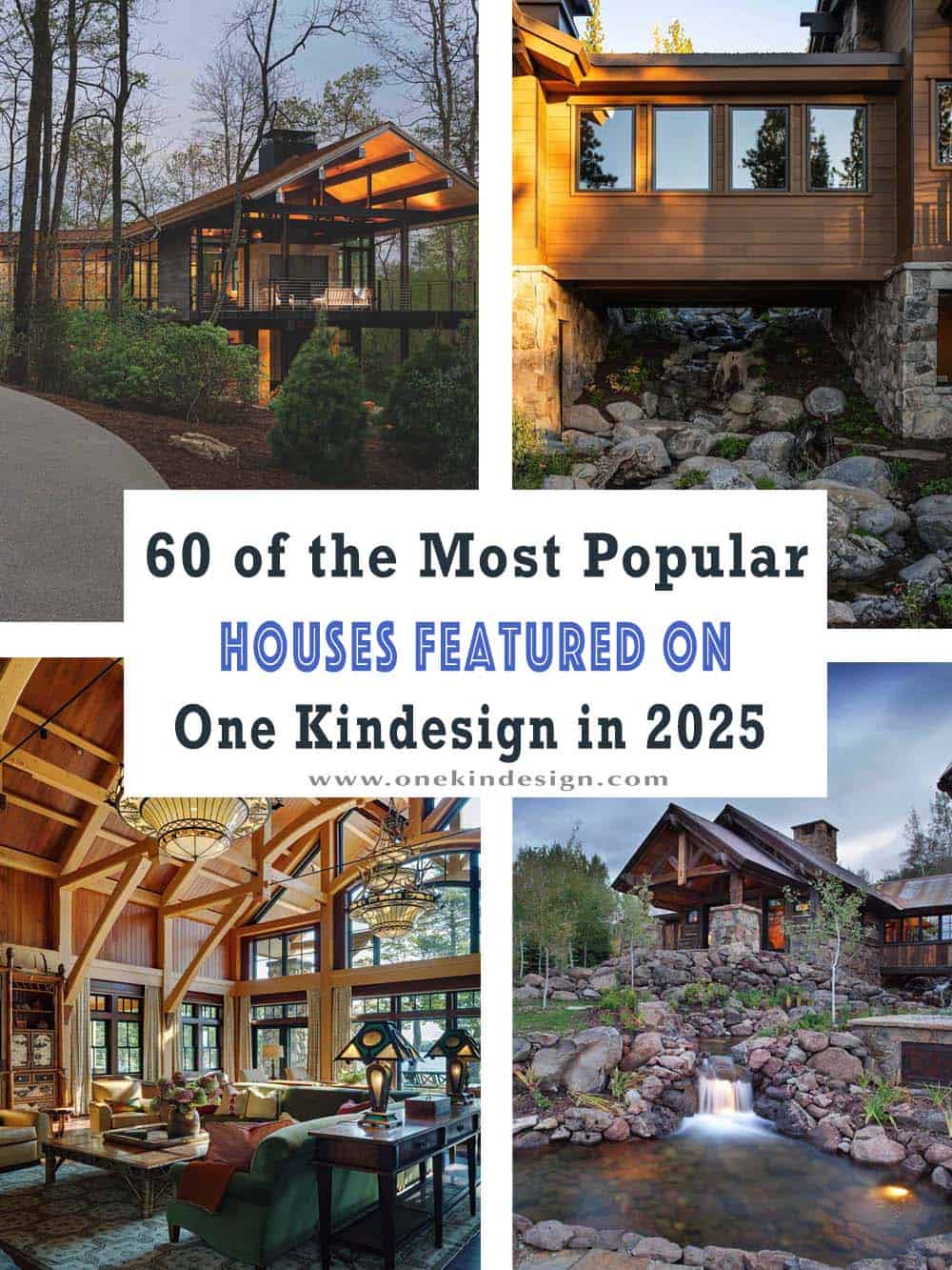 most popular houses featured on one kindesign cover