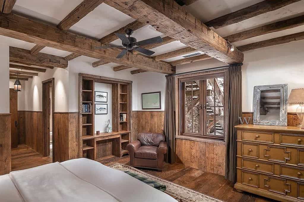 rustic bedroom