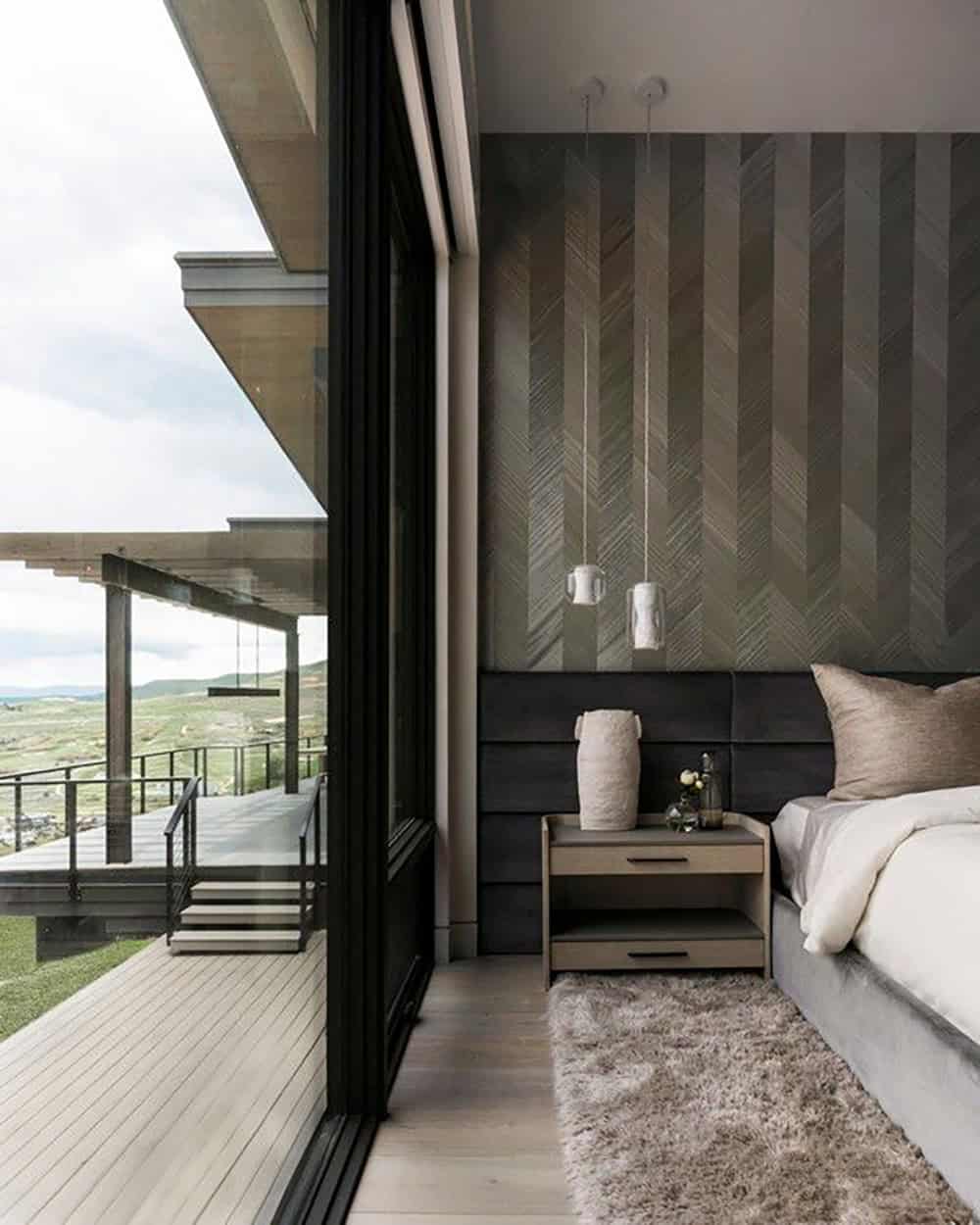 organic modern bedroom